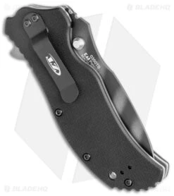 Zero Tolerance 0350TSTR Assisted Opening Knife Tritium (3.25" Tiger Stripe) ZT -Knife Craft Store Zero Tolerance LL A O Tritium Black G 10 Tiger Stripe BHQ 117439 jr side large