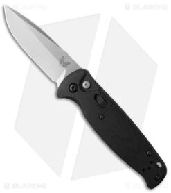 Benchmade CLA Drop Point Automatic Knife Black G-10 (3.4" Stonewash) 4300