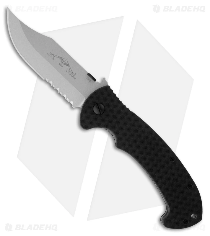 Emerson CQC-13 SFS Bowie Knife (3.85" Matte Serr) 1 Emerson CQC-13 SFS Bowie Knife (3.85" Matte Serr)