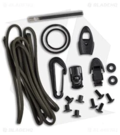 ESEE Knives Izula-II Tactical Gray Neck Knife + Kit Extras -Knife Craft Store esee izula kit large 2