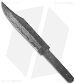 Tallen 14" Survival Bowie Fixed Blade Damascus Blade Blank #46