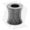 Tallen Concave Barrel Bead (Damascus)
