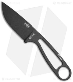 ESEE Knives Izula Tactical Gray Neck KnifePowder Coat + Kit Extras