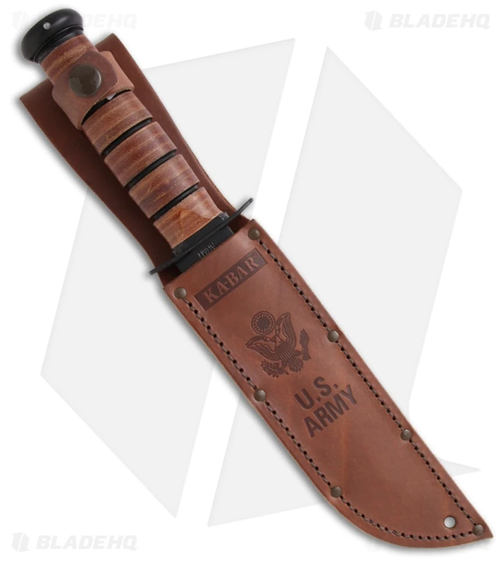 Ka-Bar Bowie US ARMY Full-Size Fixed Blade Knife (7" Black) 02-1220 2 Ka-Bar Bowie US ARMY Full-Size Fixed Blade Knife (7" Black) 02-1220 - Image 2