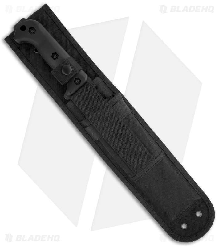 Ka-Bar Becker Combat Bowie Fixed Blade Knife (9" Black) BK9 2 Ka-Bar Becker Combat Bowie Fixed Blade Knife (9" Black) BK9 - Image 2