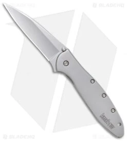Kershaw Leek Assisted Opening Knife Stainless Steel (3" Bead Blast) 1660