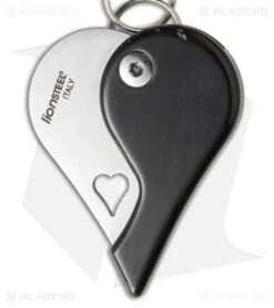 LionSteel LionBeat Folding Keychain Knife Dark Horn (1.125" Satin) -Knife Craft Store lionsteel lb co back cm large