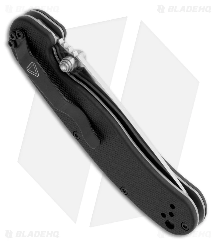 Ontario RAT Model 2 Liner Lock Knife Black Nylon (3" Satin AUS-8) 8860 SP 2 Ontario RAT Model 2 Liner Lock Knife Black Nylon (3" Satin AUS-8) 8860 SP - Image 2