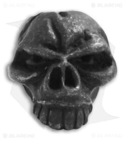 Schmuckatelli Emerson Skull Lanyard Bead (Black Oxidized)
