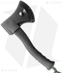 Schrade SCAXE2 Extreme Survival Small Axe W/ Fire Starter & Hammer Head (Ti-Ni) -Knife Craft Store schrade axe scaxe2 sheath large