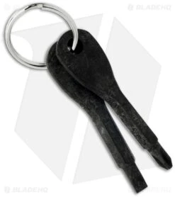 Screw Key Combo W/ Split Ring (Black)