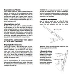 SOG PowerLock EOD Multi-Tool W/ V-Cutter (Black) B63-N 11 SOG PowerLock EOD Multi-Tool W/ V-Cutter (Black) B63-N -Knife Craft Store sog eod powerlock black b63 n instructions 2 large