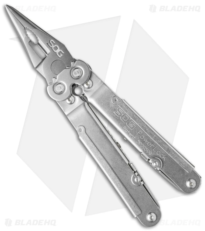 SOG Powerlock 18-in-1 Multi-Tool W/ Nylon Sheath (Satin) S60N 2 SOG Powerlock 18-in-1 Multi-Tool W/ Nylon Sheath (Satin) S60N - Image 2