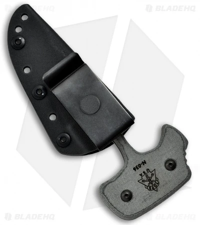 TOPS Knives Grim Ripper Knife Fixed Blade Push Dagger (3.75" Black Serr) GRPR-01 3 TOPS Knives Grim Ripper Knife Fixed Blade Push Dagger (3.75" Black Serr) GRPR-01 - Image 3