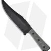 TOPS Knives Prather War Bowie Fixed Blade Knife (7.8" Black) PWB-01