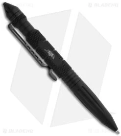 UZI Tactical Defender Pen 6 W/ Breaker Tip & Hand Cuff Key (Black) TACPEN-6