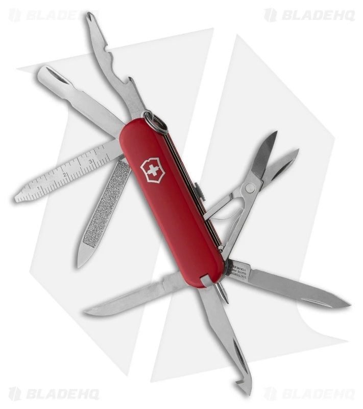 Victorinox Swiss Army Knife MiniChamp Red 53973 1 Victorinox Swiss Army Knife MiniChamp Red 53973